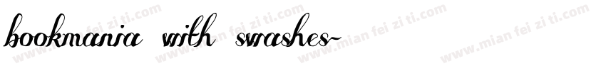 bookmania with swashes字体转换